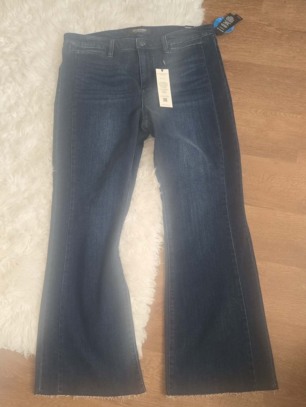 Liverpool Jeans  Dark Blue 16 Nwt